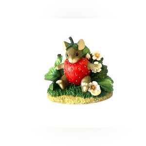 Charming Tails “You’re Berry Special” Mouse Figurine – Fitz & Floyd – 4”